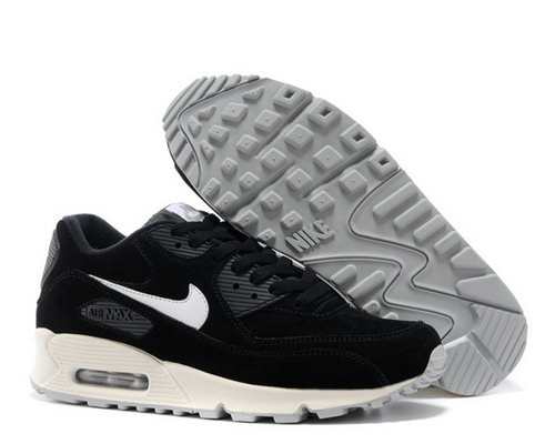 Nike Air Max 90 Mens Shoes Hot On Sale Black White New Zealand